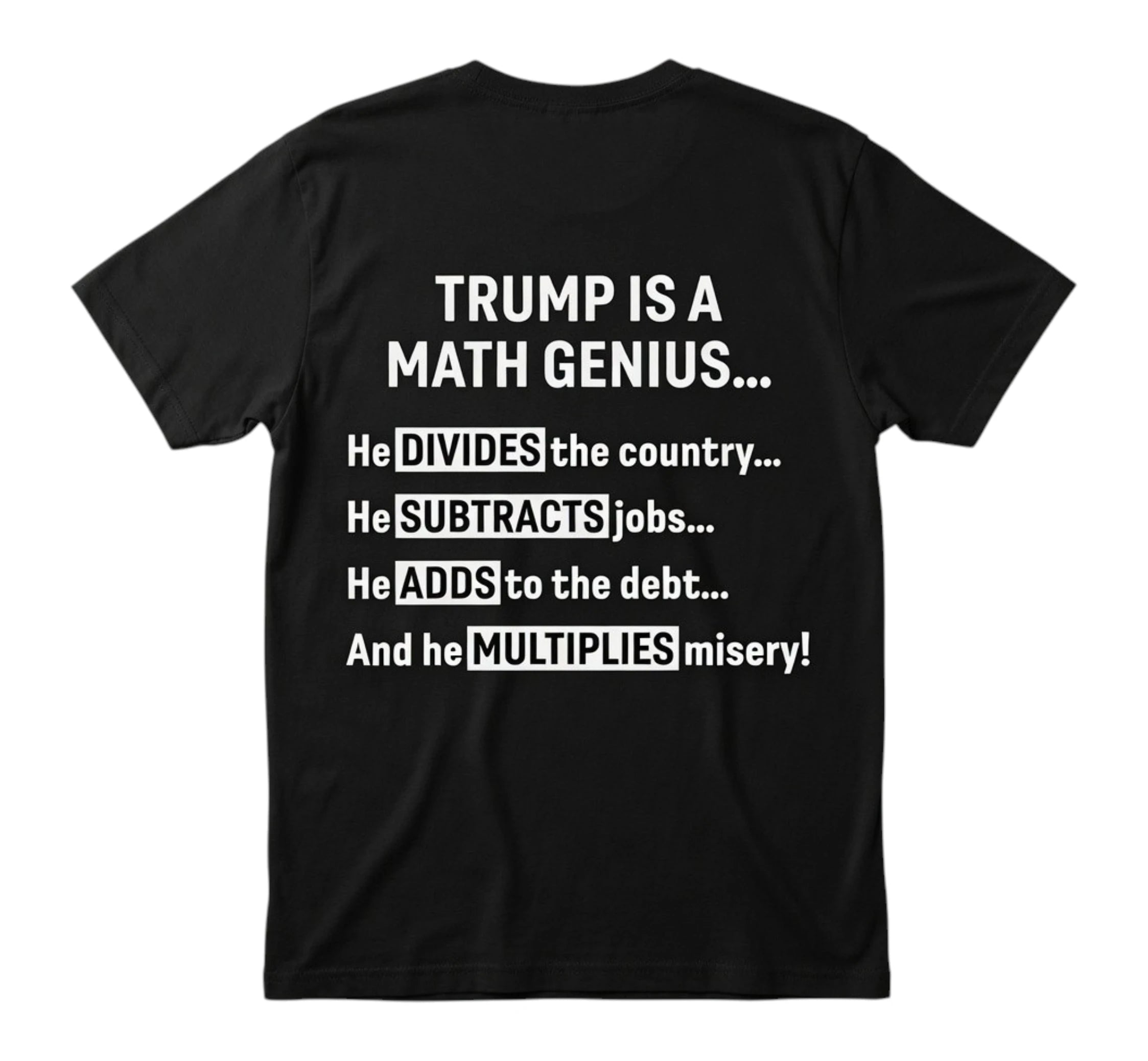 TRUMP is a math genius Unisex T-Shirt