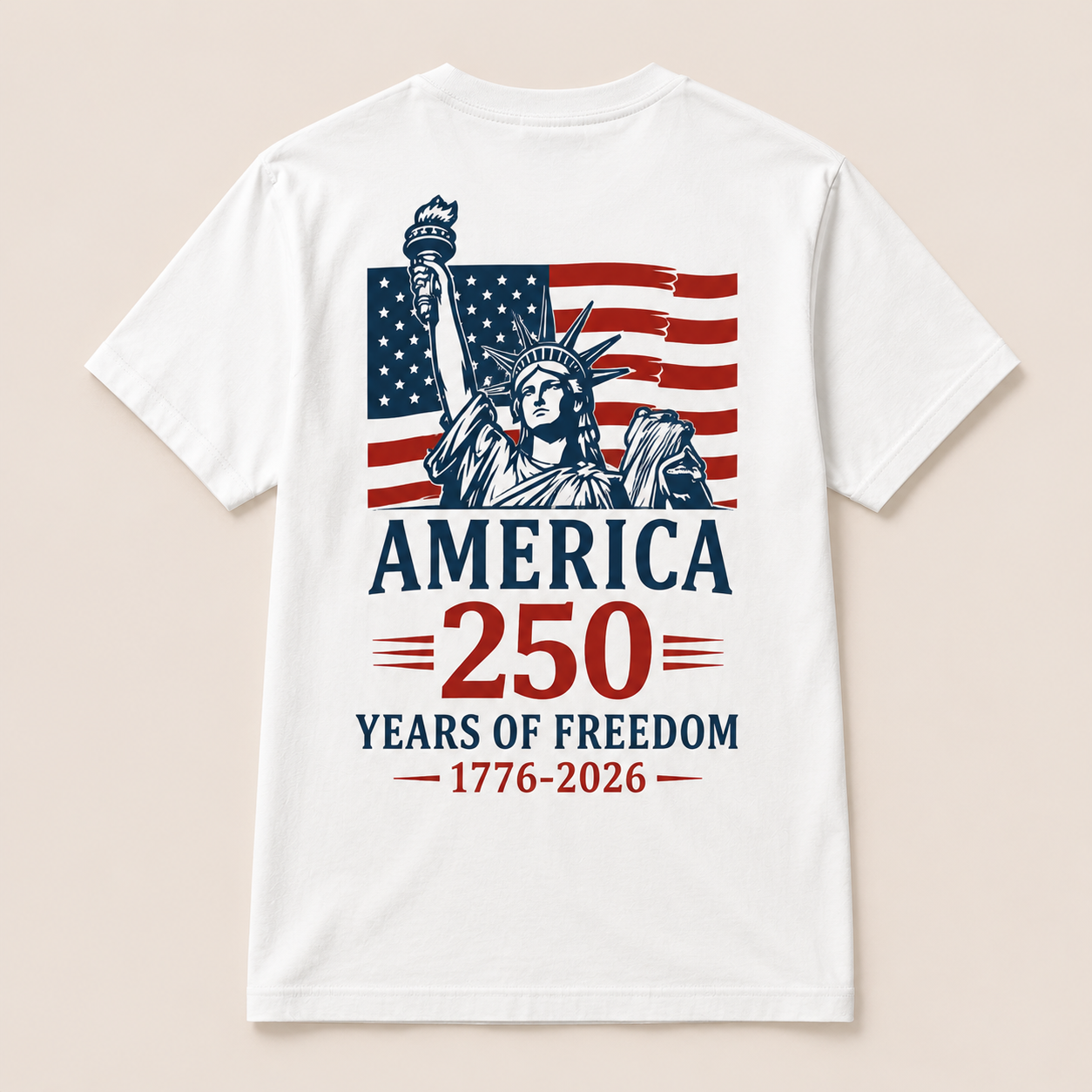 USA 250th Anniversary 1776–2026 Graphic T-Shirt