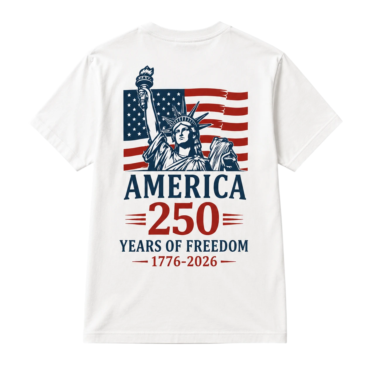 USA 250th Anniversary 1776–2026 Graphic T-Shirt
