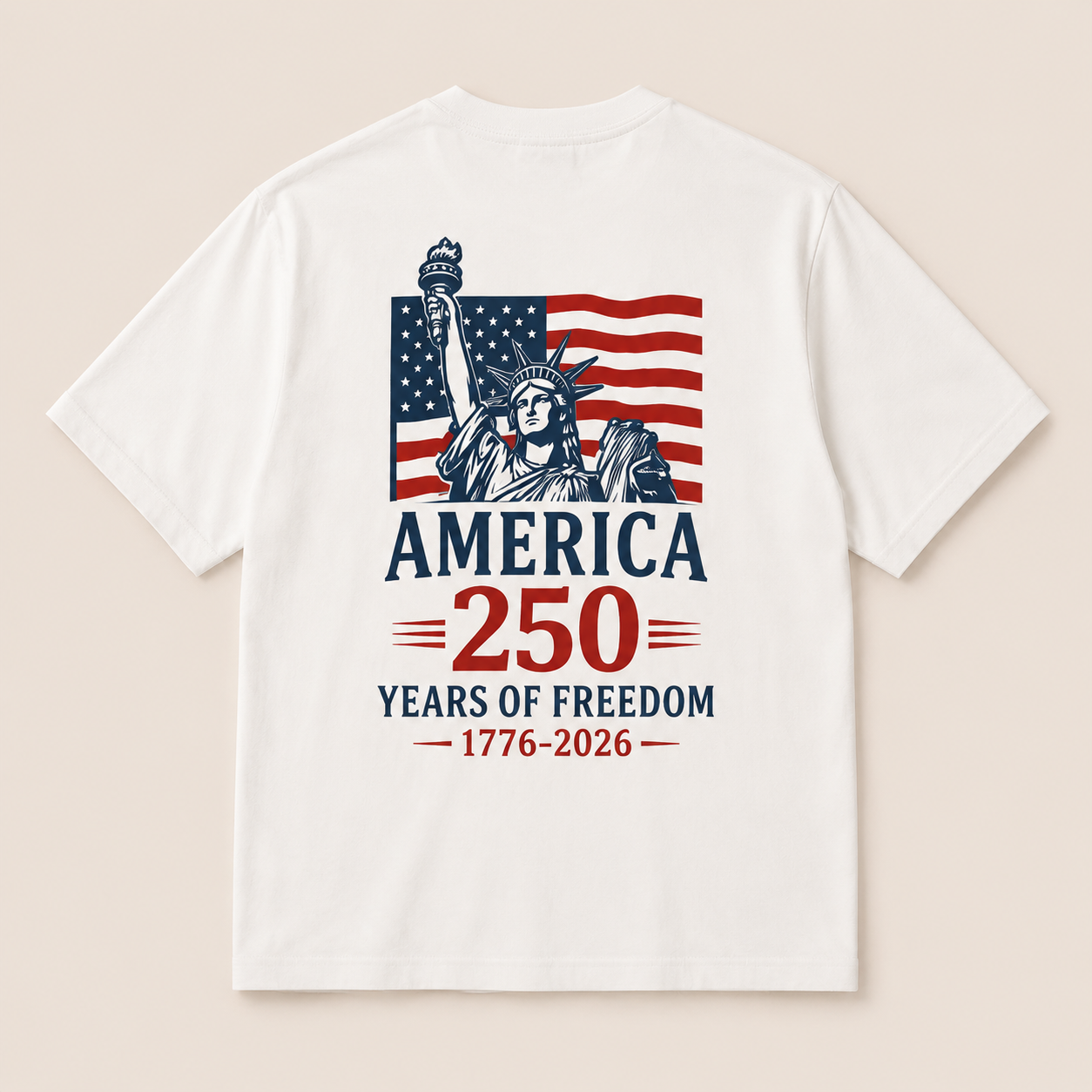 USA 250th Anniversary 1776–2026 Graphic T-Shirt