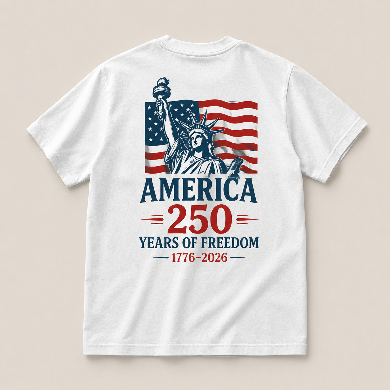 USA 250th Anniversary 1776–2026 Graphic T-Shirt