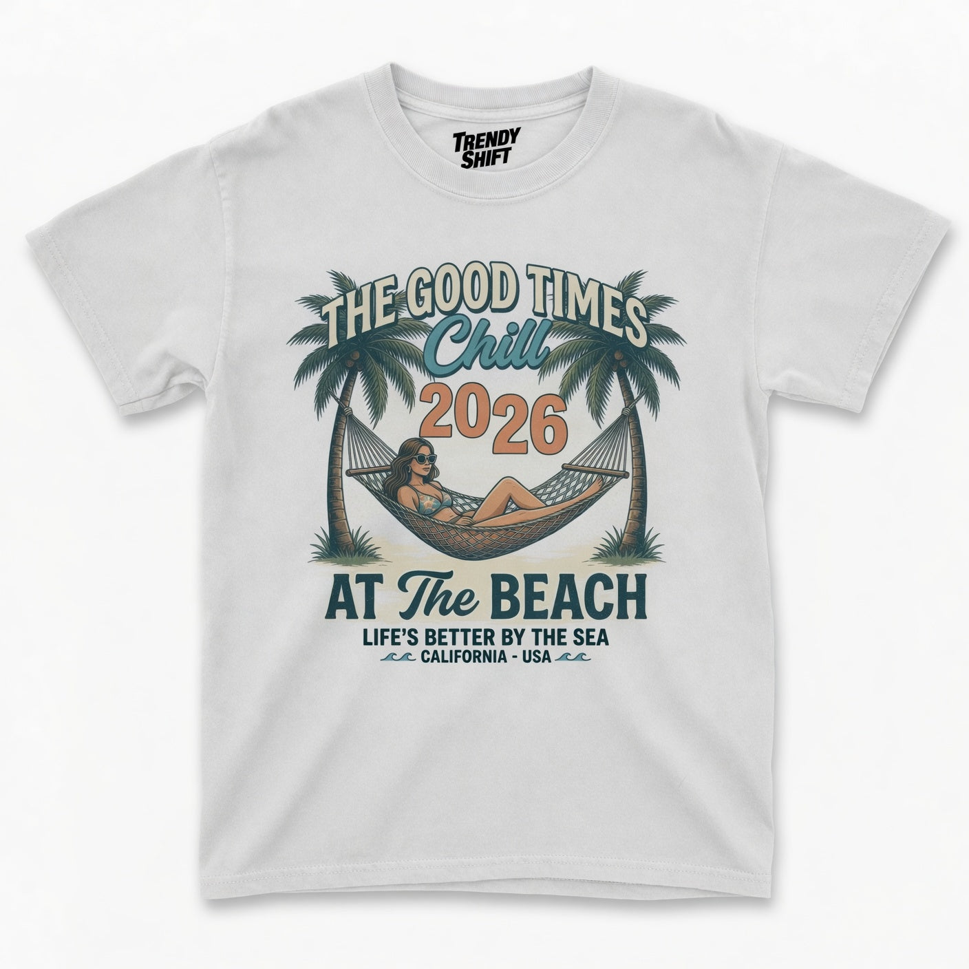 The Good Times Chill At The Beach - Retro Summer Vibes
