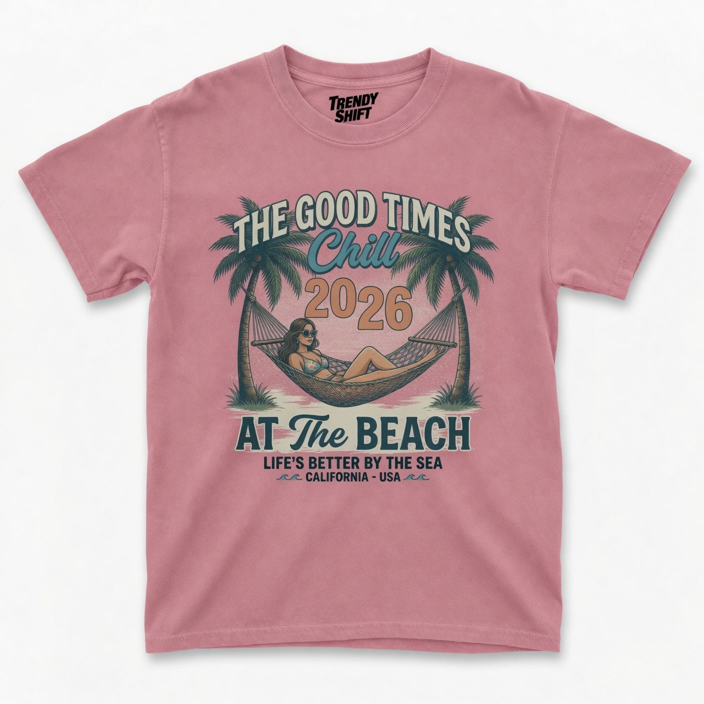 The Good Times Chill At The Beach - Retro Summer Vibes