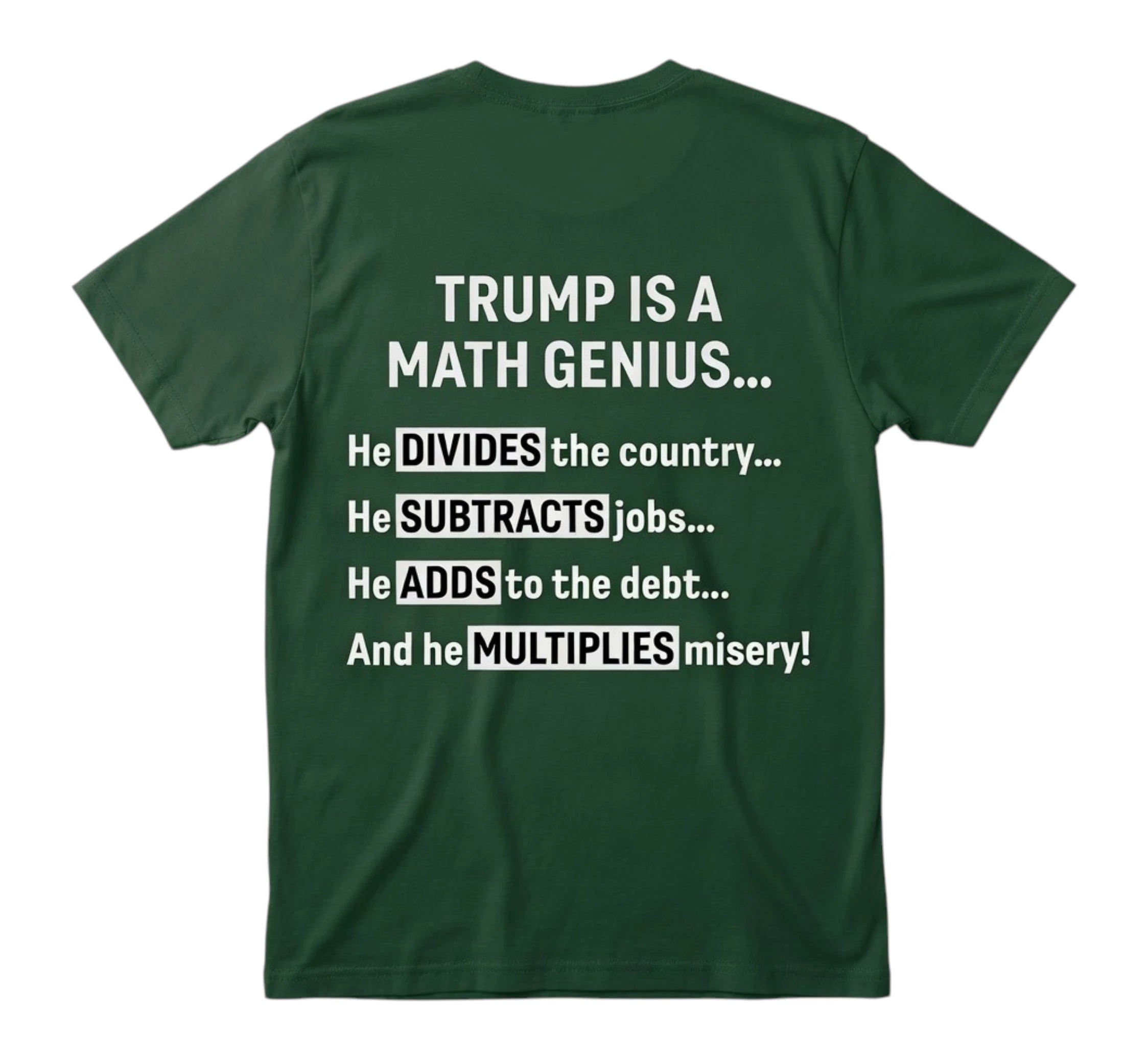 TRUMP is a math genius Unisex T-Shirt