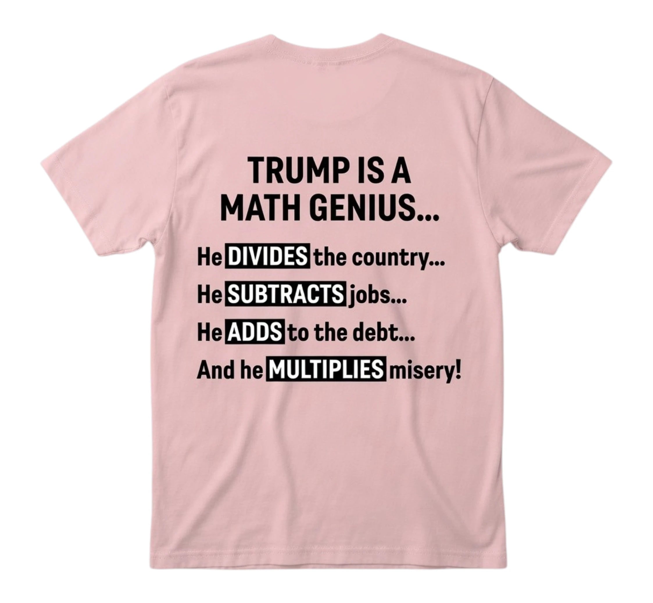 TRUMP is a math genius Unisex T-Shirt