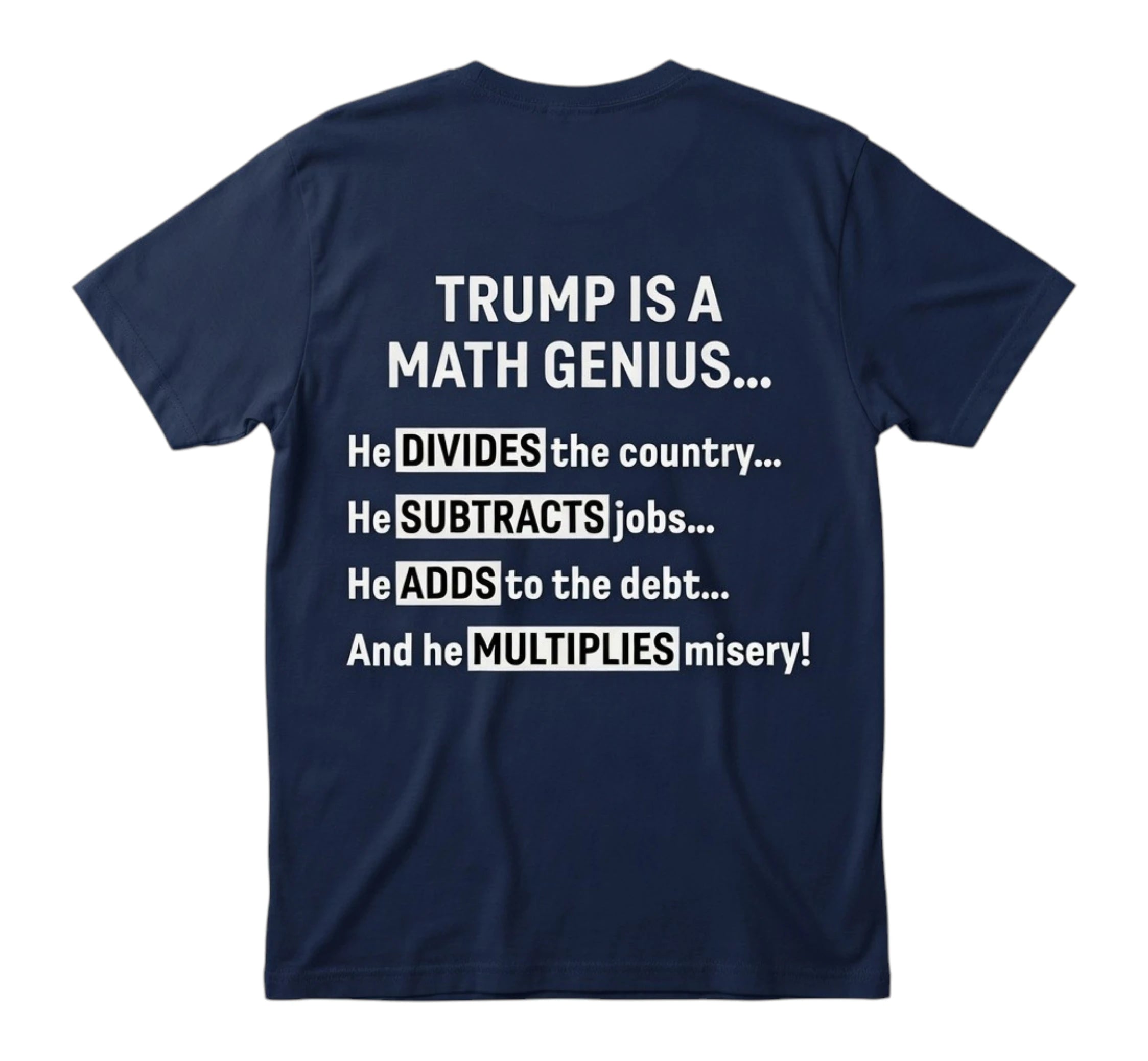 TRUMP is a math genius Unisex T-Shirt