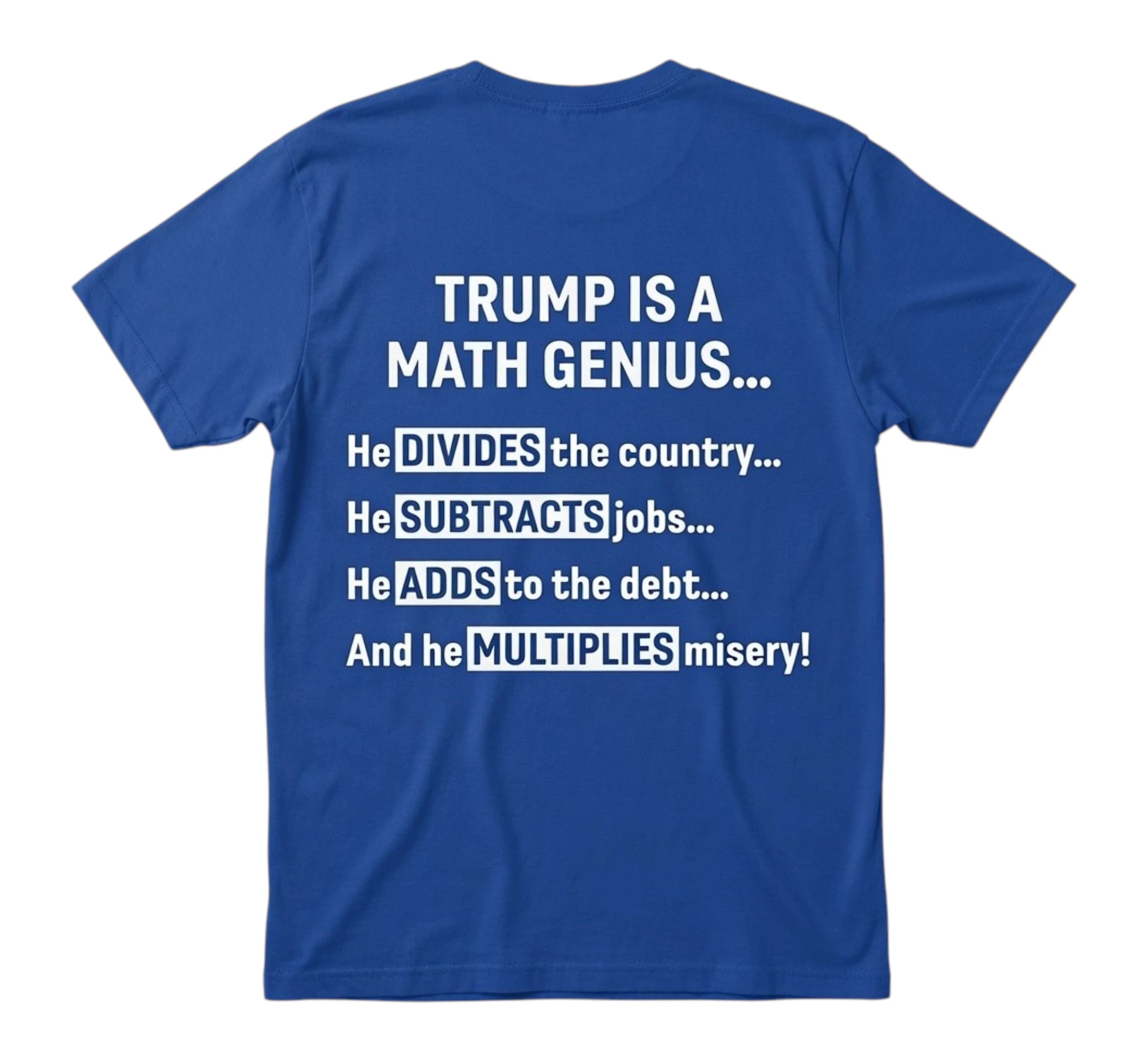 TRUMP is a math genius Unisex T-Shirt