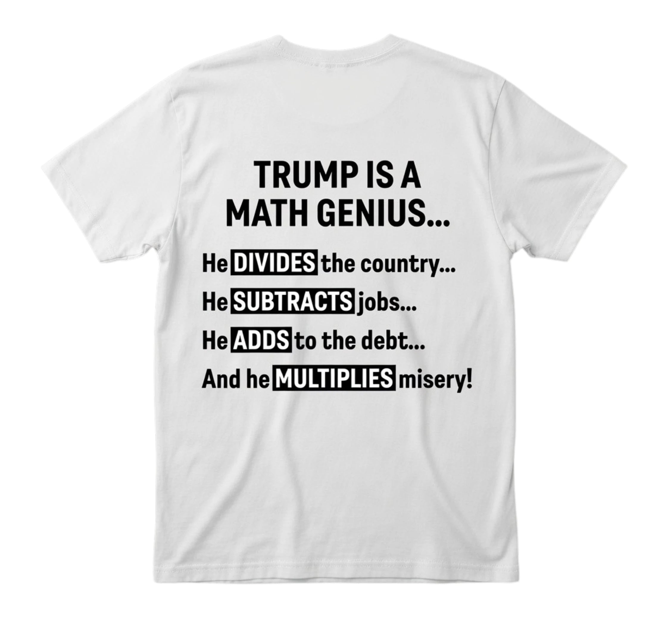 TRUMP is a math genius Unisex T-Shirt