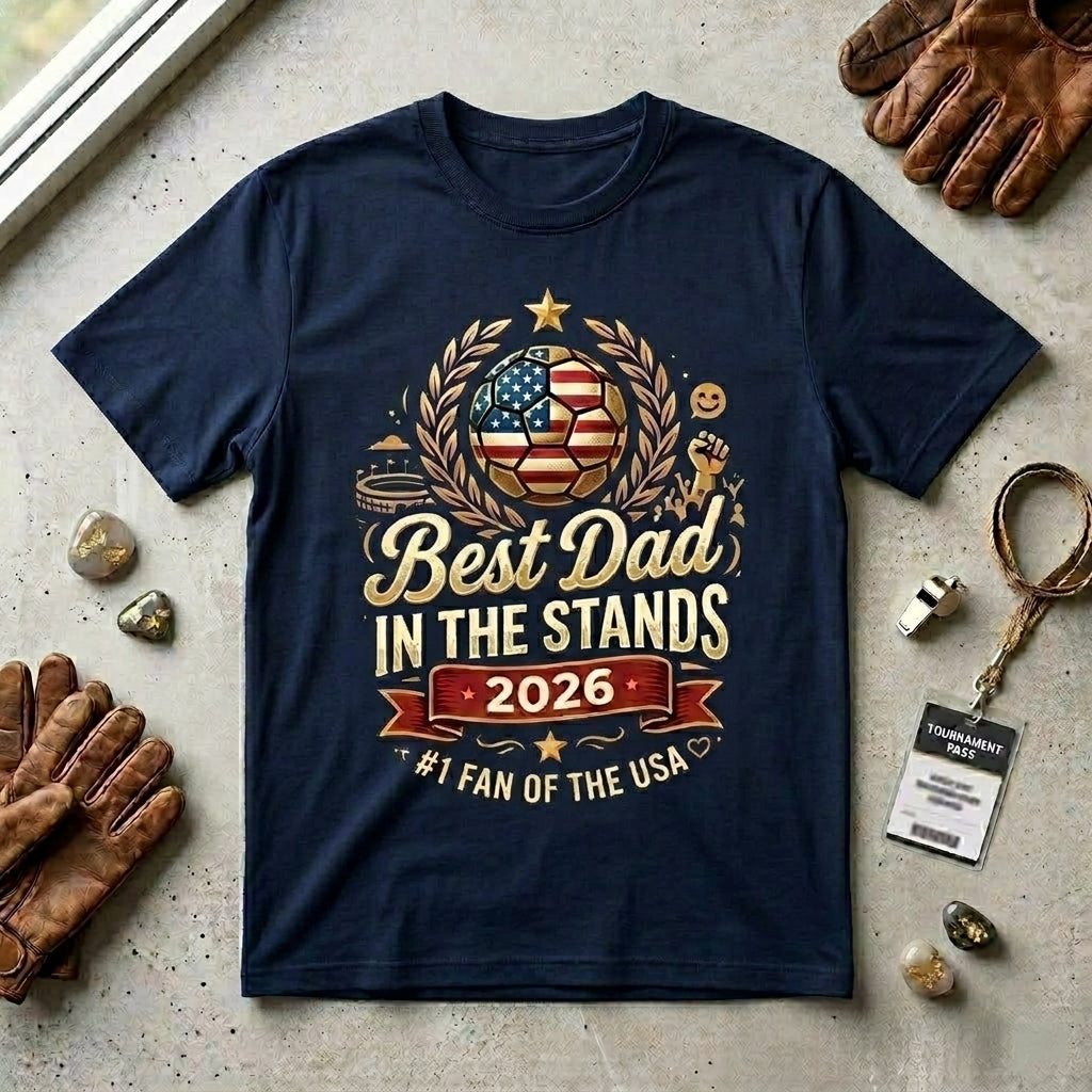Best Dad In The Stand | USA T-shirt